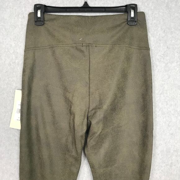 NYDJ Leggings Women Small Green Lift Tuck Sculpting Classic Basic Moss Norm Corp - Picture 6 of 16